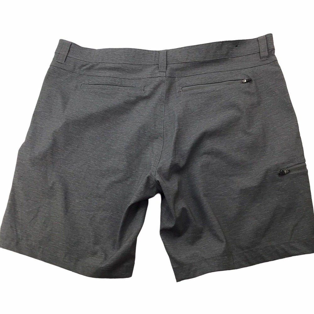 Hawke & Co Shorts Men's Size 40 Chino Stretch Outdoors Casual Gray - Picture 3 of 13